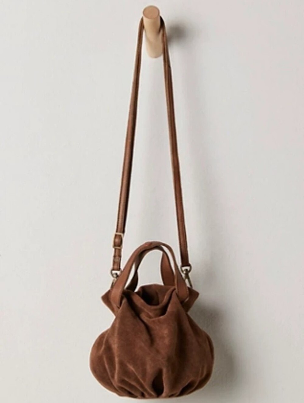 Free People NEW! Suki Mini Tote in Expresso MSRP $78 - Picture 10 of 12